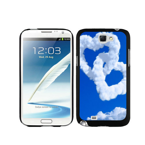 Valentine Cloud Samsung Galaxy Note 2 Cases DOF | Women - Click Image to Close